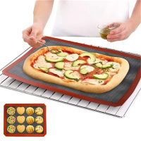 Useful Non-Stick Silicone Baking Mats Cookie Pad Rolling Dough Mat High Temperature Resistant Glass Fiber Batters Flour Fondant