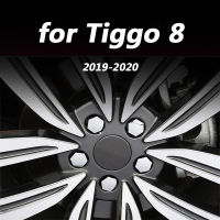 เหมาะสำหรับเฌอรี่ Tiggo 8 2019 2020 Tiggo 7 2021รถยนต์อุปกรณ์ตกแต่งภายนอกดุมล้อสกรูฝาครอบป้องกัน