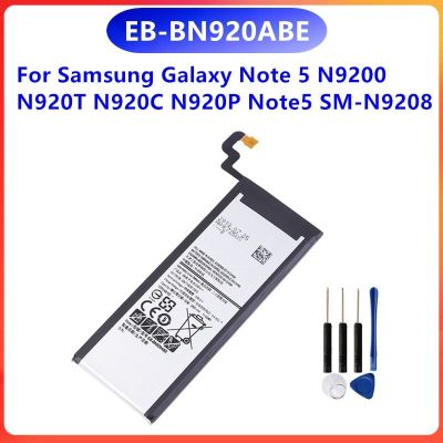 แบตเตอรี่  Samsung Galaxy Note 5 N9200 N920T N920C N920P Note5 SM-N9208 +เครื่องมือฟรี รับประกัน 3 เดือน