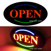 ป้ายไฟ LED OPEN ป้ายไฟ ร้านค้าต่างๆ ไฟอคิลิค ป้ายไฟกระพริบ / A2