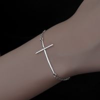 [COD] Ancient cat letter circle ot buckle geometric bracelet female and version hip-hop retro cross cold