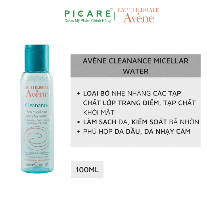 Avène Cleanance Água Micelar 100ml