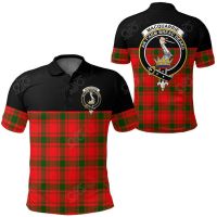 2023 NEW Style Clothing - MacQuarrie Modern Clan Tartan Crest Polo Shirt - Golf Shirt Special Versionsize：XS-6XLNew product，Can be customization