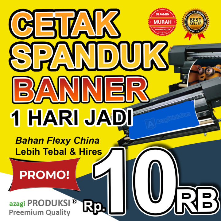 Cetak Spanduk Print Banner Mmt Baliho Murah Hires Flexy Promo Lazada Indonesia