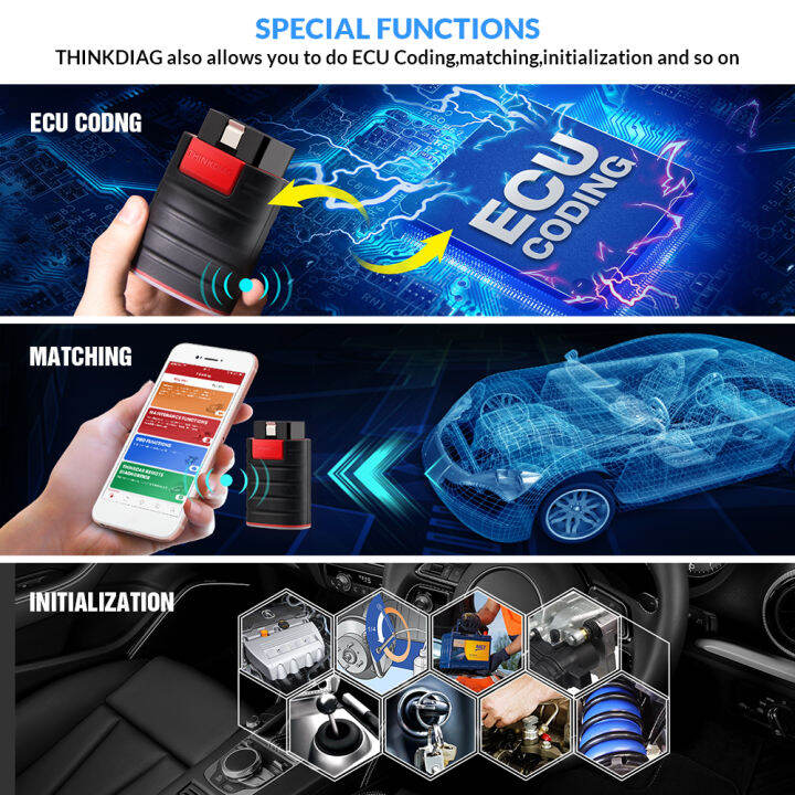 อะไหล่รถยนต์2023-thinkcar-thinkdiag-ระบบเต็มรูปแบบ16รีเซ็ทการเข้ารหัส-ecu-แอคทีฟทดสอบซอฟต์แวร์โปรอัพเกรดวินิจฉัยรถ-obd-2-obd2เครื่องมือแสกน87tixgportz