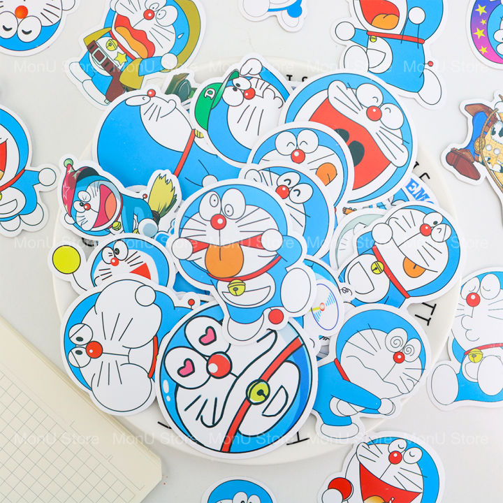 Set 52 sticker DORAEMON chống nước dễ thương cute TooYoo BK00021 ...