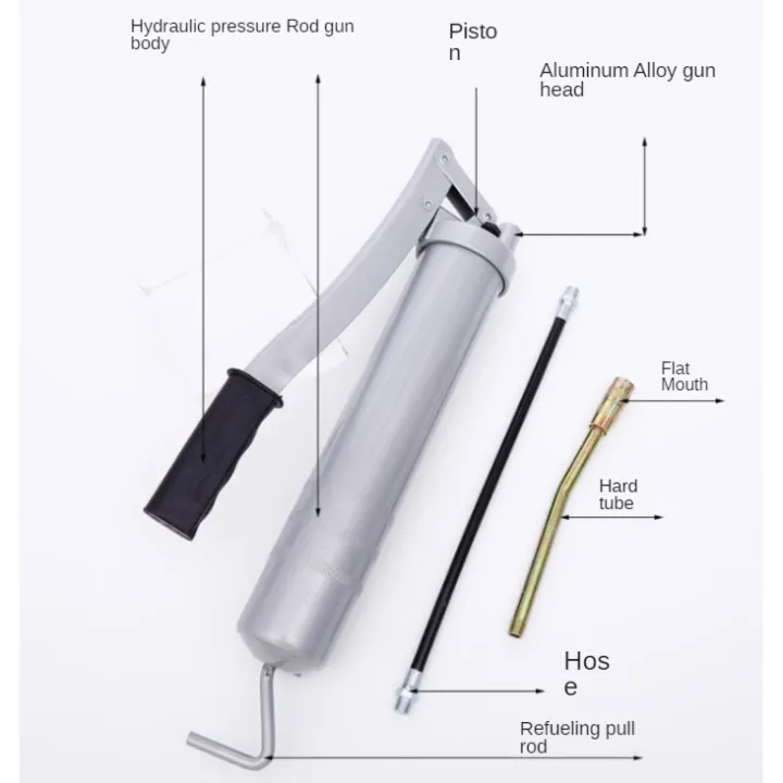 COD/High quality German grease gun manual high pressure grease gun
