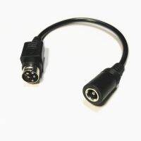 5.5*2.1mm 4-Pin Mini DIN Male to Female DC Power Cable For cctv camera vedio Electrical Connectors