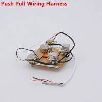 KR-1 Set Passive Loaded Pre-wired Electric Guitar Push Pull Wiring Harness Prewired Kit for LP SG Without Switch