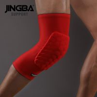 JINGBA SUPPORT 1PC Honeycomb Protective gear Basketball knee pads support Volleyball knee brace support Sports knee protector