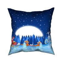 Pillow Cover Pillowcase 40*40 Cushion Covers 45*45 New Year Pillowcases Christmas Decoration Decorative Sofa Cases 50x50 Velvet