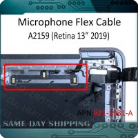 Used Laptop A2159 Microphone Mic. Flex Cable 821-1931-A for Macbook Pro Retina 13 Touch Bar Late 2019 Year EMC 3301