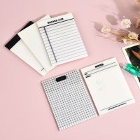50Sheets Blank Grid Transparent Sticky Note Pads Waterproof Self-Adhesive Memo Notepad School Office Supplies Stationery planner