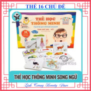 thẻ 16 chủ đề, thẻ 18 chủ đề, bộ học thông minh cho bé không chỉ là đồ