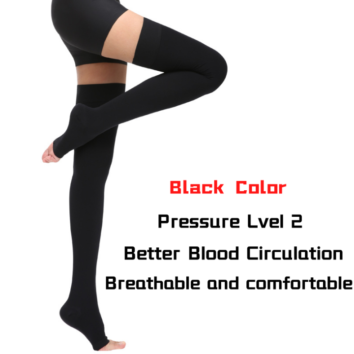 1Pair Compression Stockings Varicose Veins Socks 2332mmHg Pressure