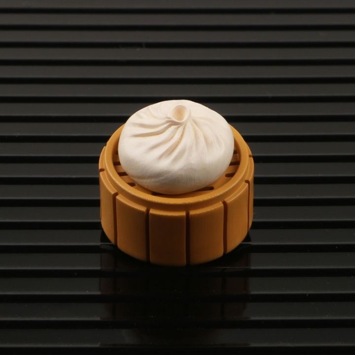 lovely-steamed-stuffed-bun-dumpling-magnetic-keycaps-สำหรับ-mx-switch-สำหรับคีย์บอร์ด-mechanical-foods-key-cap