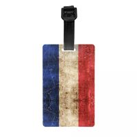 【cw】 French Flag Luggage Tag Suitcase Accessories Day Label Holder Baggage ID Address for ！