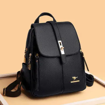 Rose Kangaroo Fashion Brand Women's Bag Handheld Crossbody Multi Functional  Mom's Bag Autumn and Winter Large Capacity Bag