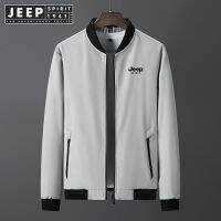 JEEP SPIRIT 1941 ESTD 2022ฤดูใบไม้ร่วงใหม่แฟชั่นเกาหลีแนวโน้มผู้ชายชุดเบสบอลกีฬา Casual Workwear ชาย Jacket