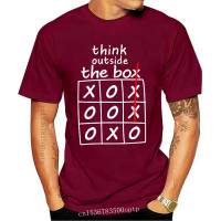 New Birthday Gifts For Brother Boyfriend Husband Dad Father Men Think Outside The Box Funny Cool Artistic Cotton T Shirt T-shirt XS-6XL