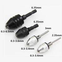 1Pc 6.35Mm Quick Change Keyless เจาะ Bit Chuck Hex Shank Adapter Converter เครื่องมือเครื่องบดไฟฟ้าเจาะ Chuck