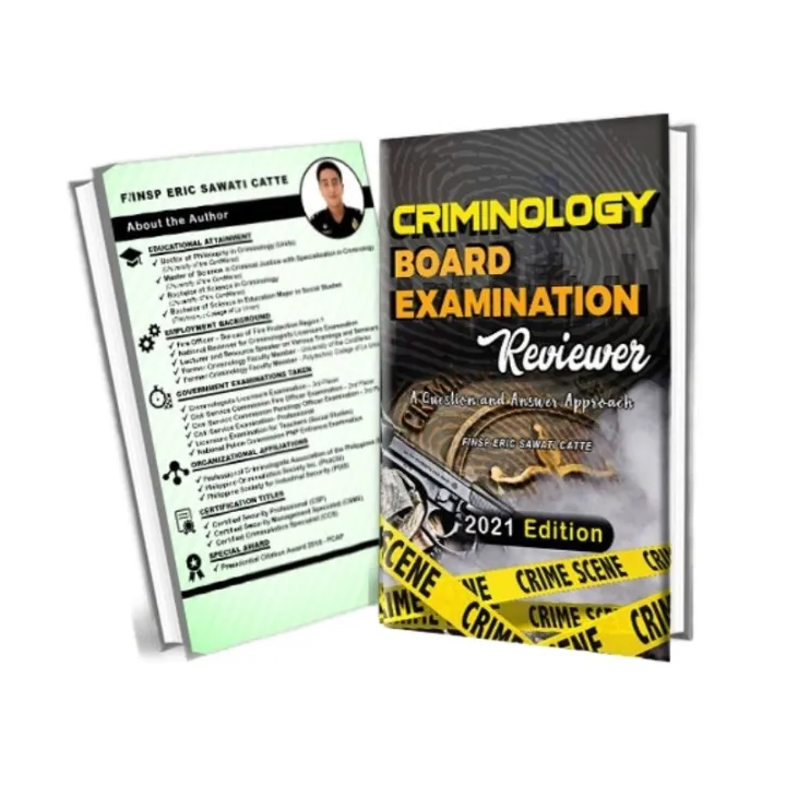 ۞ CRIMINOLOGY BOARD EXAM QUESTION AND ANSWER REVIEWER (2021 Edition ...