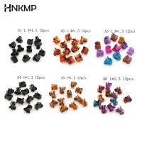 【CW】 12Pcs Colorful Assorted Small Hair Claws Clamps Plastic Female Hairpin Clip Clamp Gifts