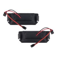 LED เครื่องคอมพิวเตอร์สีขาวหมายเลขทะเบียนรถ2 6000K 12V Canbus สำหรับ Hyundai I20 Veloster FS Terracan HP สำหรับ Kia Rio Picanto Soul