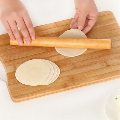 4 Size Wooden Rolling Pin Make Pasta Dumplings Fondant Biscuit Cake Tools Pastry Roll Dough Roller Kitchen Baking Accessories