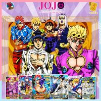 การ์ดเก็บสะสม ลายอนิเมะ Jojos Bizarre Adventure SSP Golden Wind Card Diamond Flashing