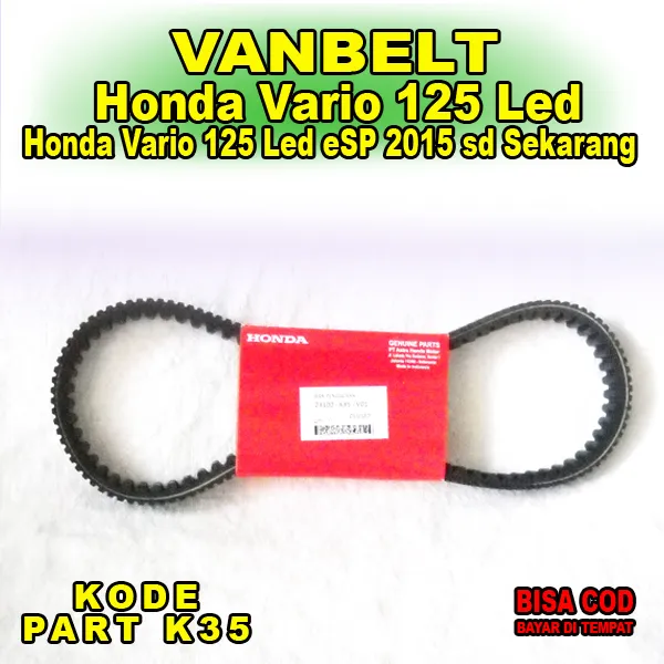 Vanbelt Vario 125 Led Van belt Honda Vario 125 Led Vbelt Vario 125 New
