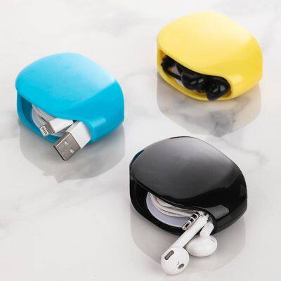 1pc Automatic Cable Winder for Earphone Data Cable Management Organizer Wire Winding Device Charging Cable Storage Products