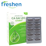 Cà gai leo KAWA - Hỗ trợ tăng cường chức năng gan, bảo vệ gan, giải độc