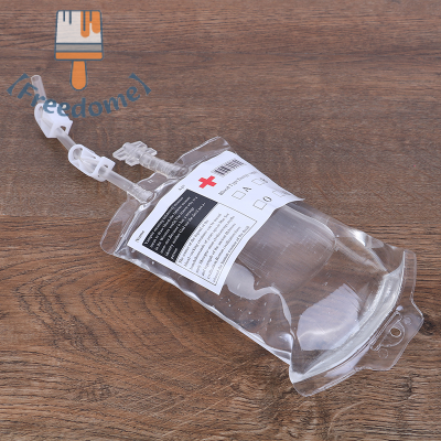 【Freedome】 400ml transparent PVC REFRESH Blood Energy drink BAG Halloween Vampire Pouch