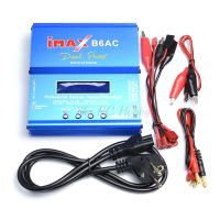 IMAX B6 AC B6AC Lipo Nimh 3S เครื่องชาร์จแบบสมดุลแบตเตอรี่ RC/Discharger + B6AC สายไฟทั่วไปยุโรปสายไฟ Ea/us