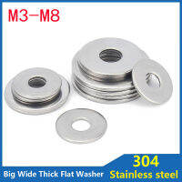 M3 M4 M5 M6 M8 Gaskets Washers Carbon Steel White Zinc Plated Seal Enlarged Ring Meson Flat Muon Quality Assurance