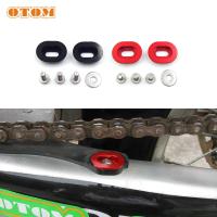 OTOM Motorbike Chain Slider Washers Motorcycle Rim Lock Covers Nuts Security Bolts Screws CNC Flat Fork Ruer Washer For HONDA