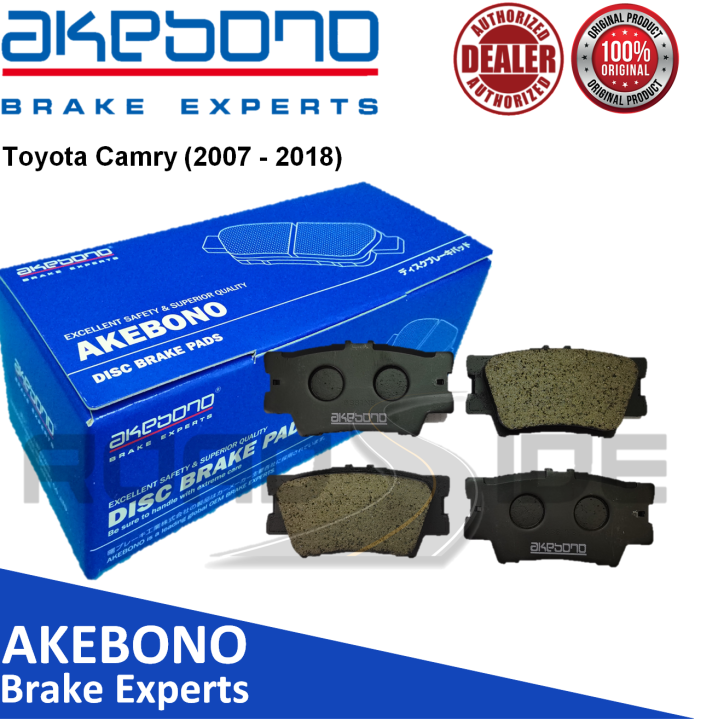 Akebono Rear Brake Pads for Toyota Camry (2007 2018) Lazada PH