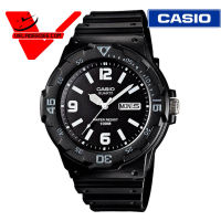 Casio MRW-200H-1B2 (ประกัน CMG ศูนย์เซ็นทรัล1ปี) นาฬิกาข้อมือ รุ่น MRW-200H-1B2VDF (Black/White)