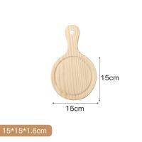 10/11/12 Inches Pine Wood Pizza Tray Round Kitchen Sushi Plate Restaurant Serving Dishes Bakeware Pastry Tools Accessories