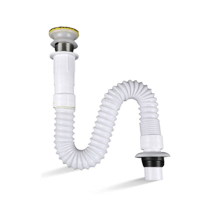 Steel Wire Downpipe Basin washbasin stainless steel drain basin sink antiodor leaking plug