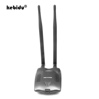 kebidu BT-N9100 For Beini USB Wifi Adapter Wireless Network Card for RTL8192FU High Power 3000mW Dual Antenna