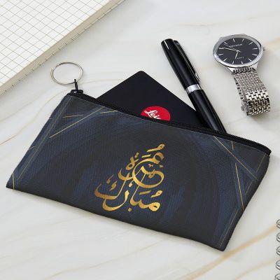 Eid Mubarak New unny Coin Purse Fashion Lady Kids Girls Wallet Cute Small Canvas Bag With A Zipper For Gifts Cosmetic Bag