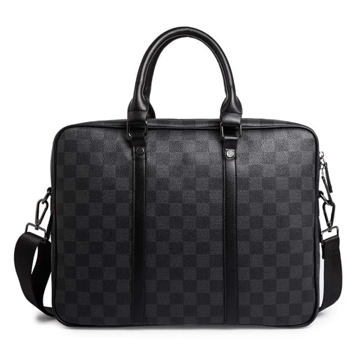 Louis Vuitton Monogram Port Documents Voyage PM Satchel Computer Bag For  Sale at 1stDibs