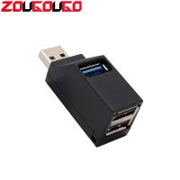 [HOT HAIXWLXKWW 589] USB 3.0 Hub ตัวแยกความเร็วสูง3พอร์ตสำหรับแล็ปท็อป U Disk Card Reader Adapter iPhone Extender