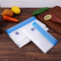 ♛♀ xianhaochen048906 Reutilizável vácuo saco de armazenamento alimentos sacos freezer portátil para sous vide cozinhar organizador prateleira cozinha ferramenta