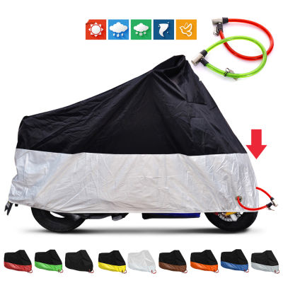 【Cw】Universal Motorcycle cover waterproof UV protection Scooter cover FOR Piaggio MP3 500 Beverly 300 BYQ 100T Medley Liberty 150 ！