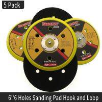 【CW】☃❦❃  5PCS 6 Inch 150MM Holes loop Sanding  Backing Sander 5/16 -24 Thread Polishing Grinding Abrasive Tools