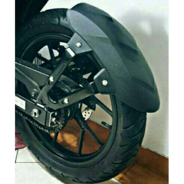 Mudguard / spakbor kolong belakang / pelindung lumpur besi pnp semua motor / Mud guard