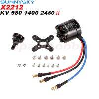 ) KV980 RC/KV1400/KV2450มอเตอร์ (คอปเตอร์สี่ใบพัด3D แบนแบบดั้งเดิม X2212 SUNNYSKY 1ชิ้นของเล่นอิเล็กทรอนิกส์ไร้แปรงปีกคงที่และรีโมทคอนโทรล